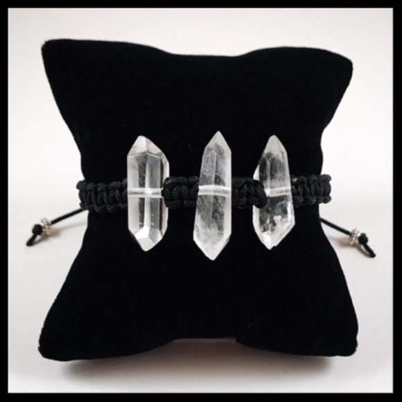 Genuine 3 double point crystal quartz adjustable - Picture 5 of 8